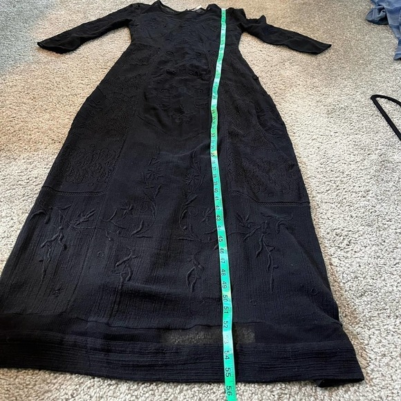 Free People Say You Love Me Maxi Dress black women’s size 4 NWT - Picture 15 of 16